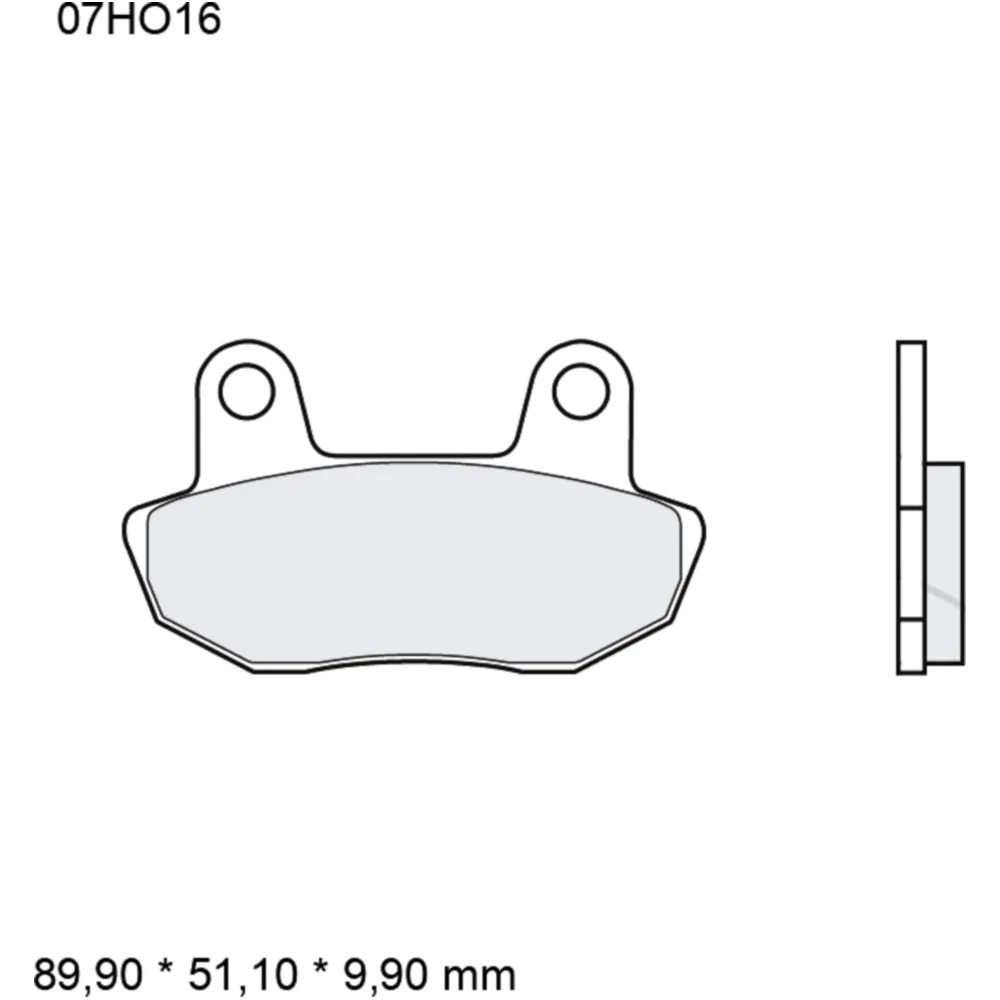 Bremsklotz Carbon Keramik Brembo Alternative: 7326960 passend f