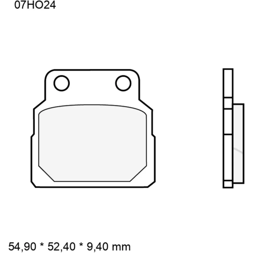 Bremsklotz Carbon Keramik Brembo Alternative: 7375132 passend f