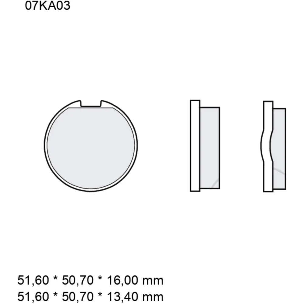 Bremsklotz Brembo passend für: Kawasaki Z_0