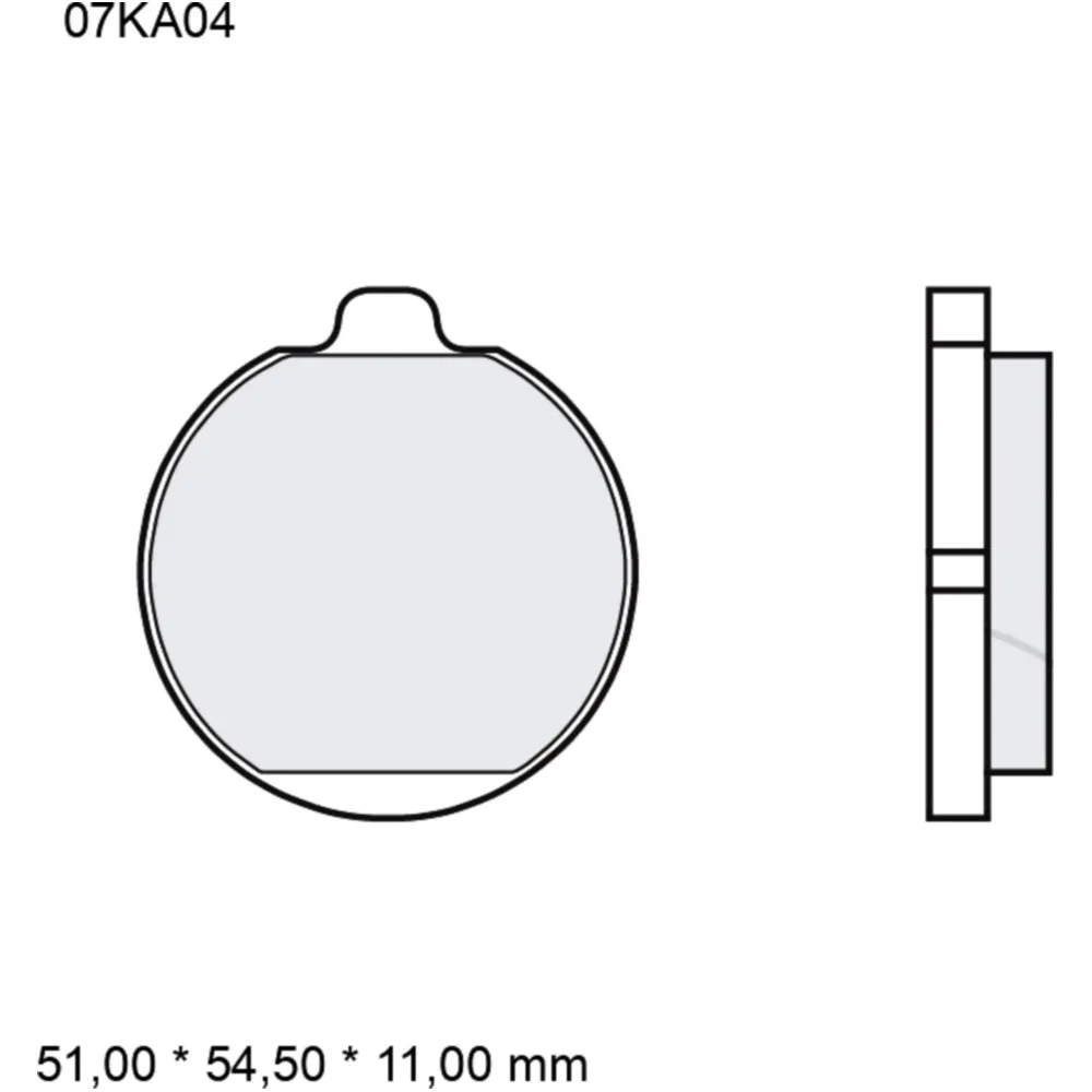 Bremsklotz Carbon Keramik Brembo Alternative: 7326739 passend f