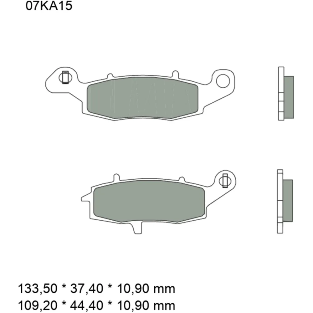 Bremsklotz Carbon Keramik CC Brembo Alternative: 7377047_1