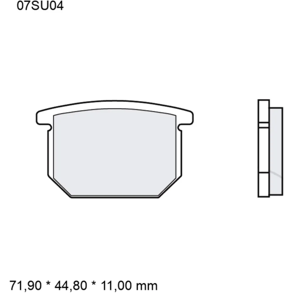 Bremsklötze Carbon-Keramik für Motorräder 7370902_0