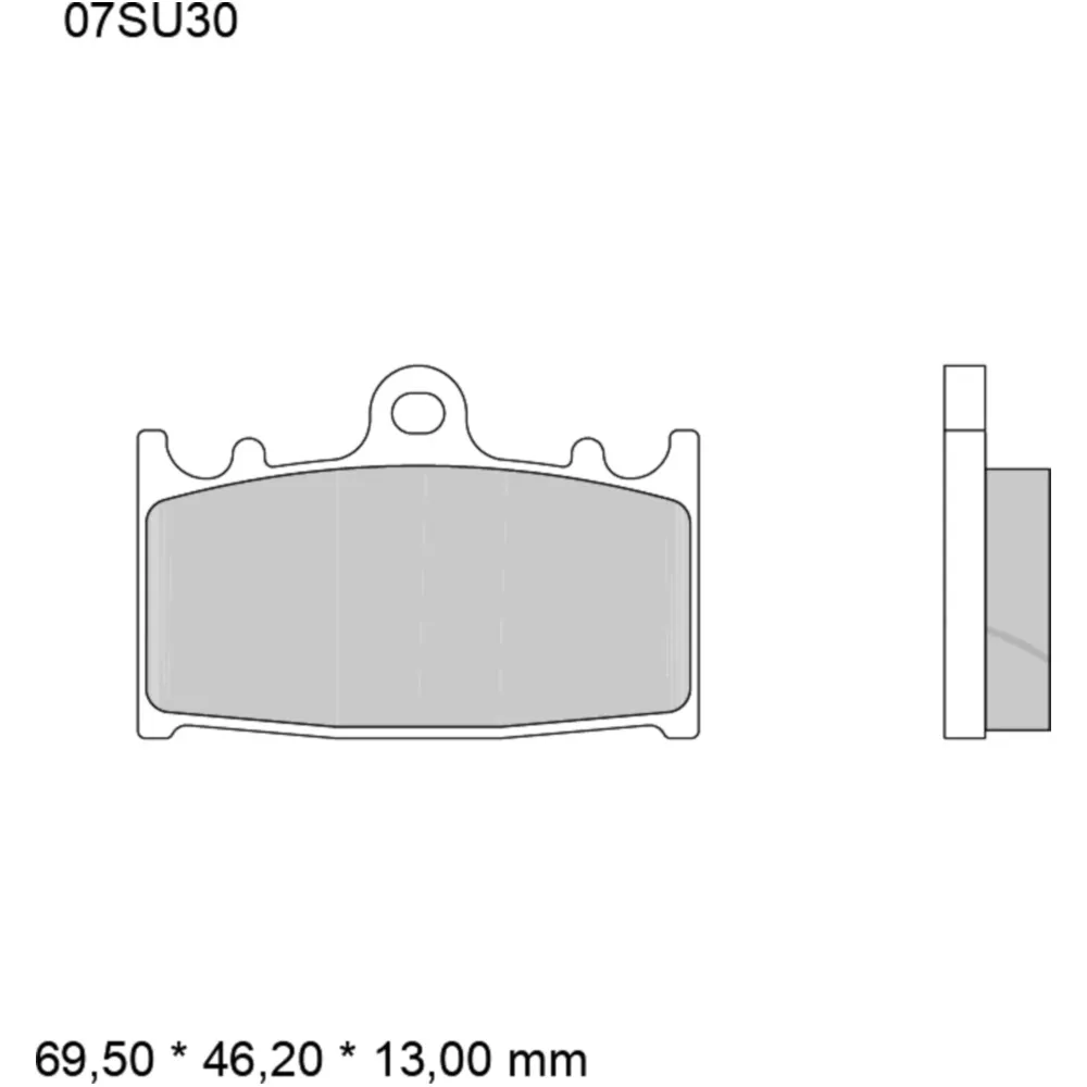 Bremsklotz Sinter für SP Motorräder 7370958_0