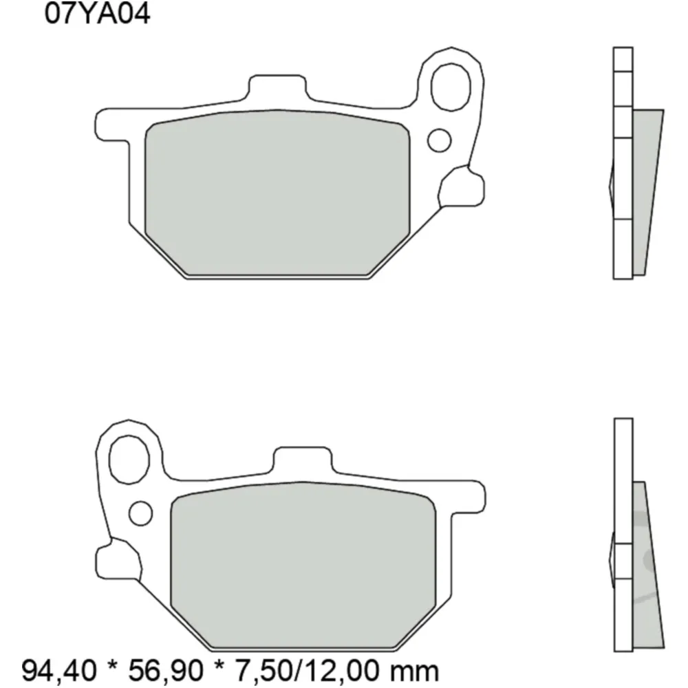 Bremsklötze Carbon Keramik für Motorräder 7370967_0