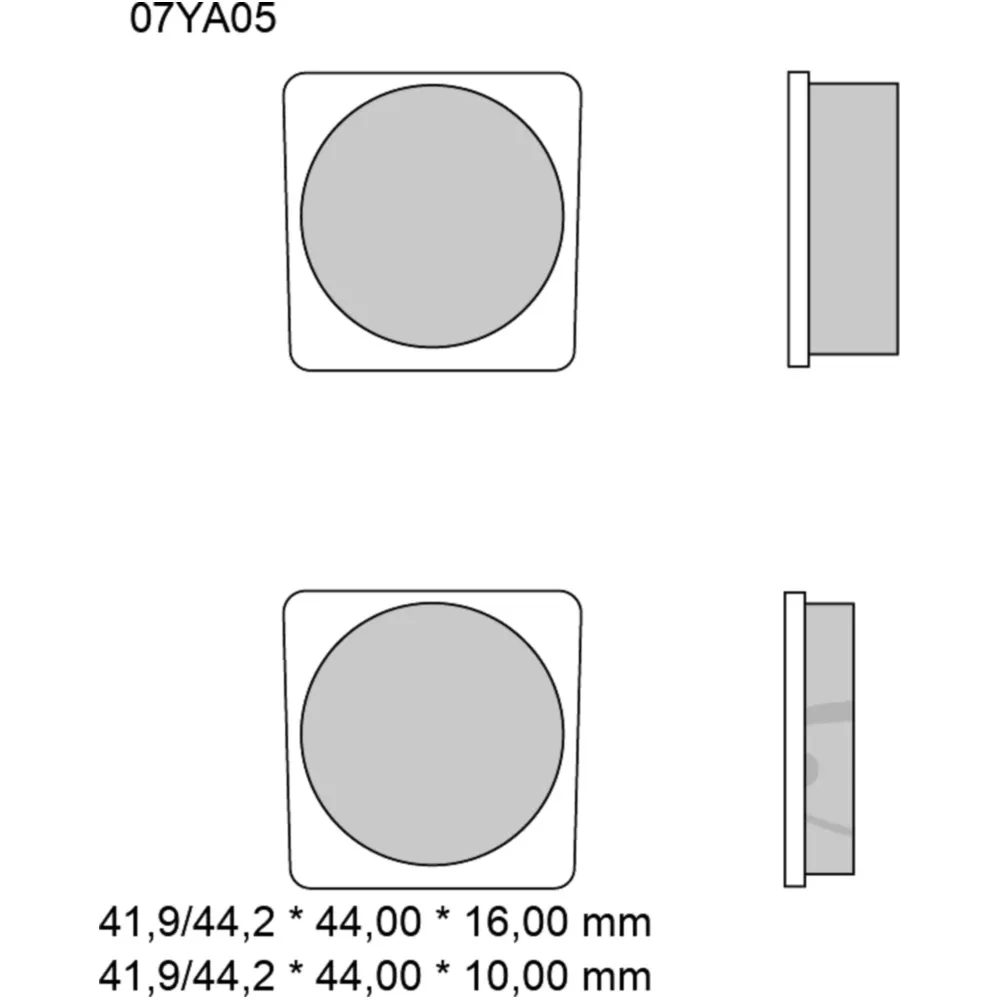 Bremsklotz Carbon Keramik Brembo Alternative: 7326648 passend f