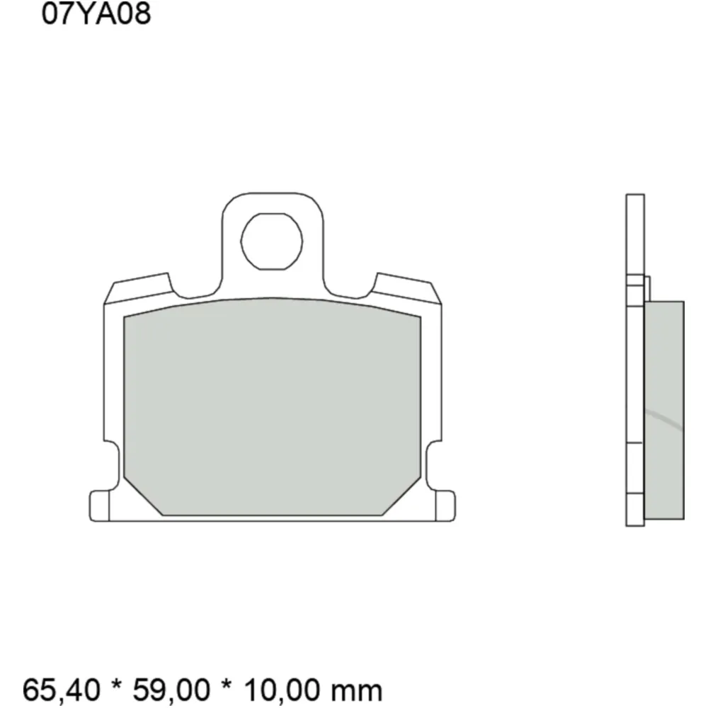 Bremsklotz Carbon Keramik Brembo Alternative: 7326796 passend f