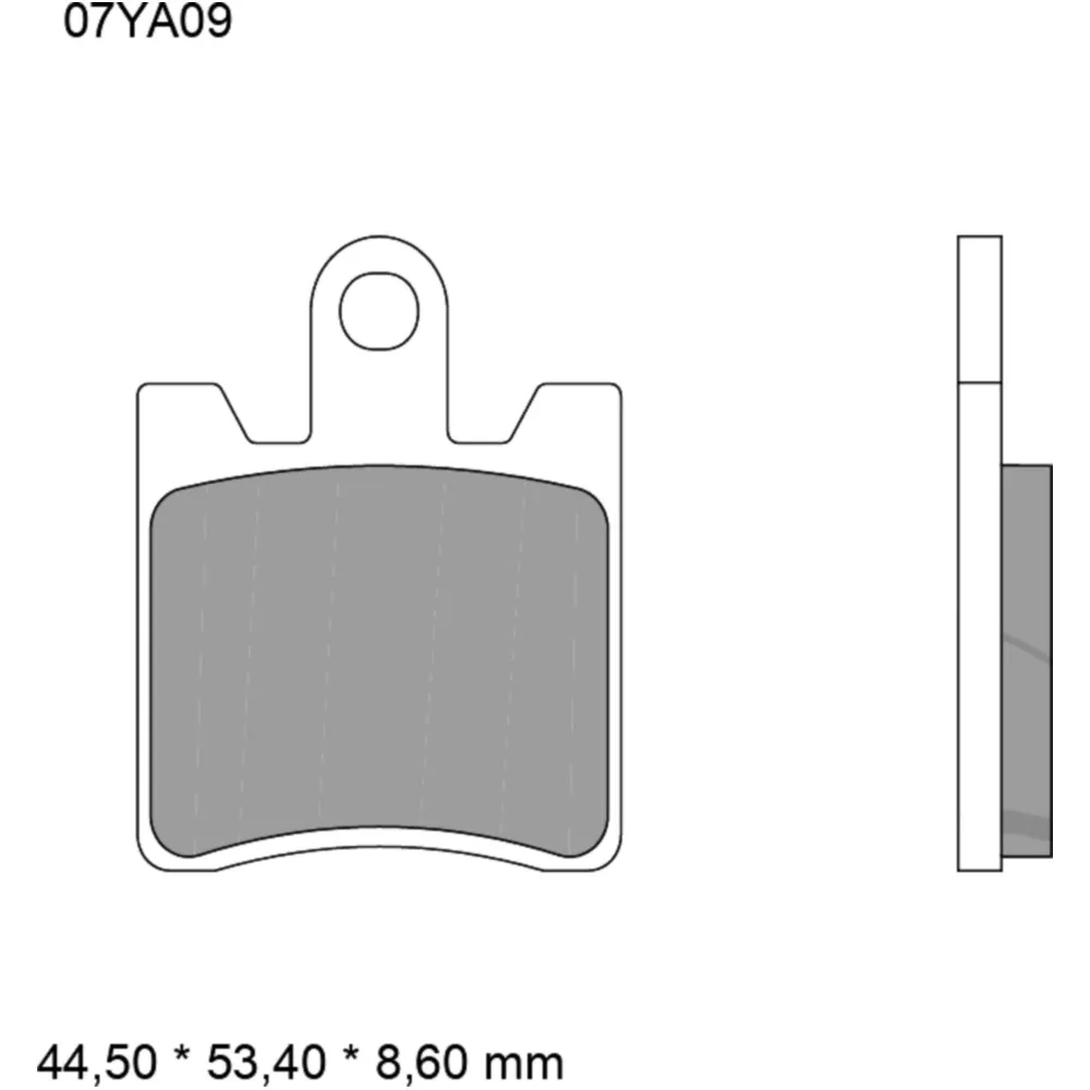 Bremsklotz Carbon Keramik CC Brembo Alternative: 7370150 passen