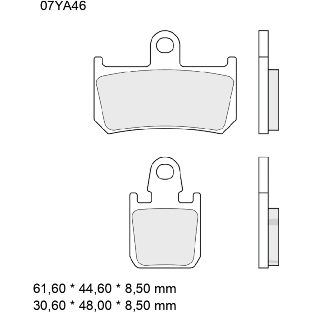 Carbon Ceramic Racing Brake Pads for RC Models_0