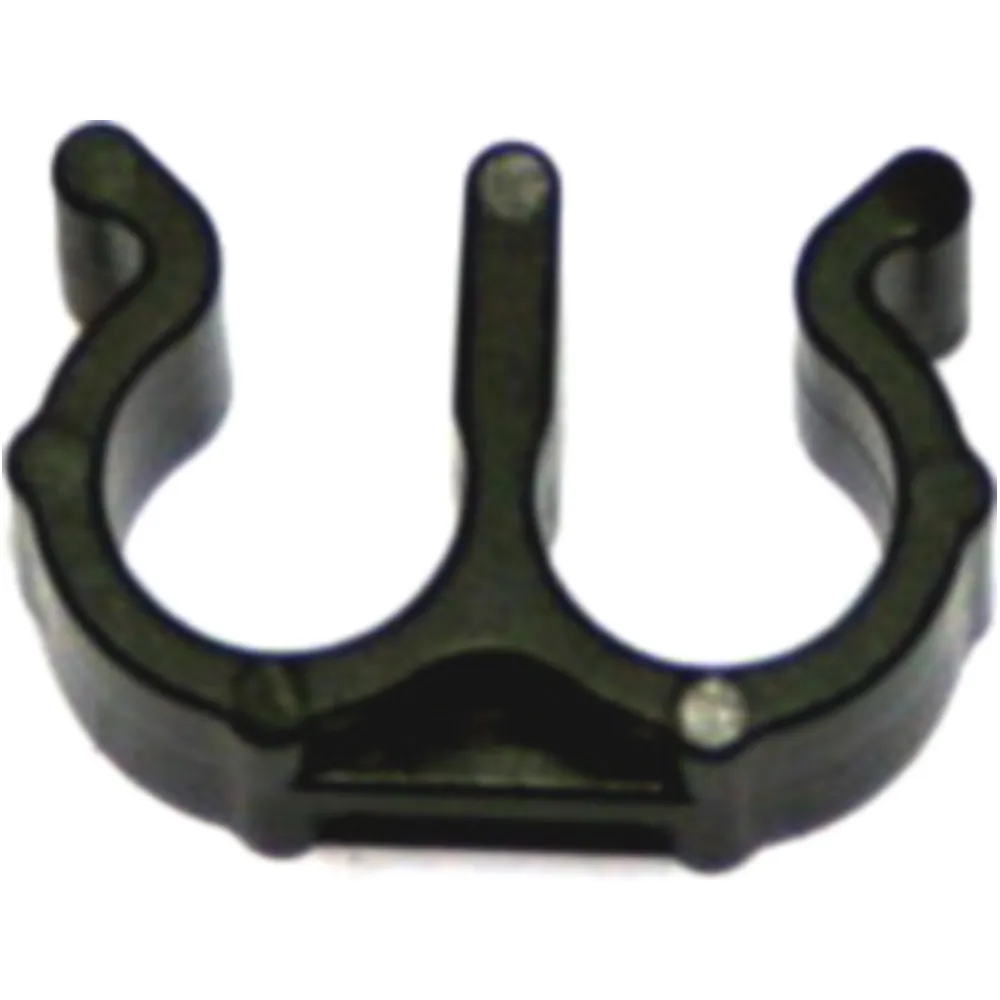 Bremsleitungshalter 2-fach Typ RH-27 7 mm schwarz für Motorräde