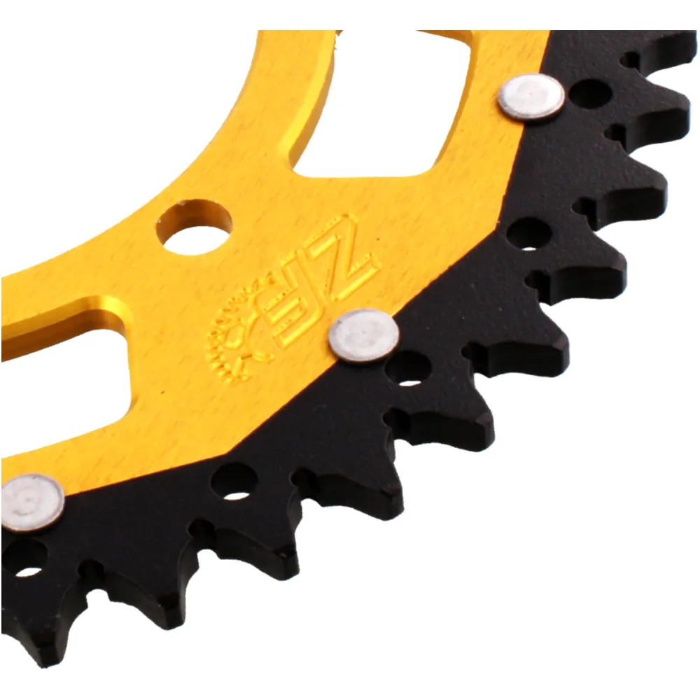 Kettenrad Dual 46Z Teilung 520 gold ZF Innendurchmesser 110 Loc