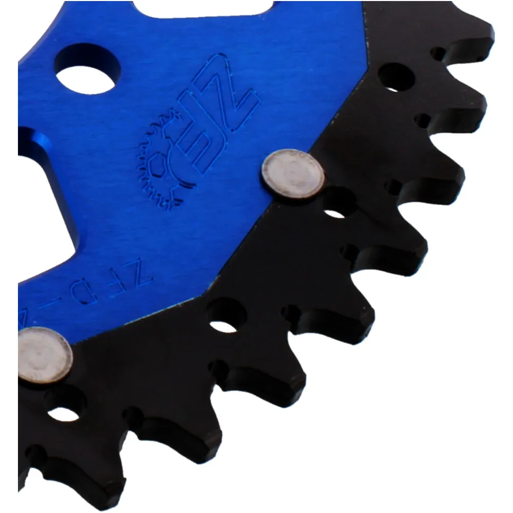 Kettenrad Dual 48Z Teilung 520 blau ZF Innendurchmesser 110 Loc