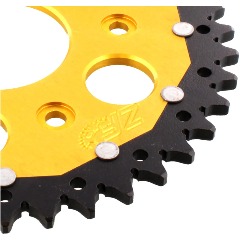 Kettenrad Dual 40Z Teilung 520 gold ZF Innendurchmesser 062 Loc