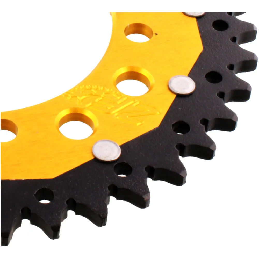 Rear sprocket dual 40 tooth pitch 520 gold ZF inner diameter 10