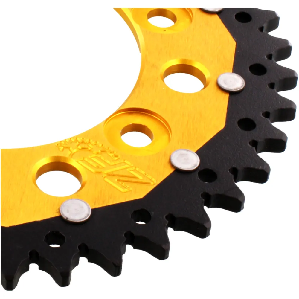 Kettenrad Dual 40Z Teilung 520 gold ZF Innendurchmesser 100 Loc