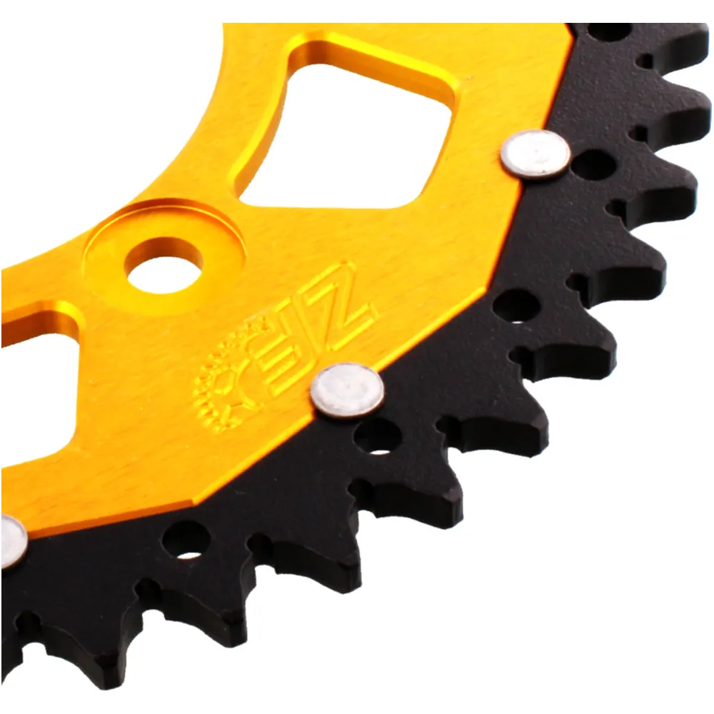 Kettenrad Dual 46Z Teilung 520 gold ZF Innendurchmesser 100 Loc