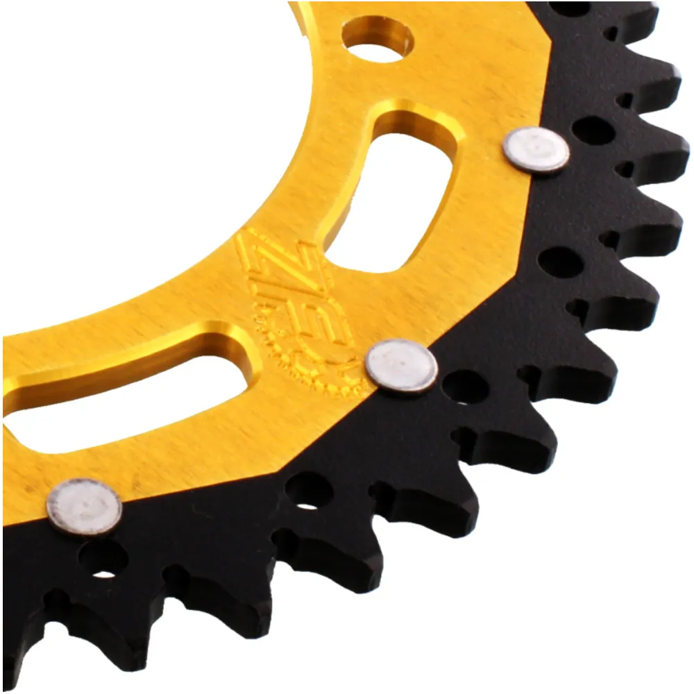 Kettenrad Dual 45Z Teilung 520 gold ZF Innendurchmesser 125 Loc
