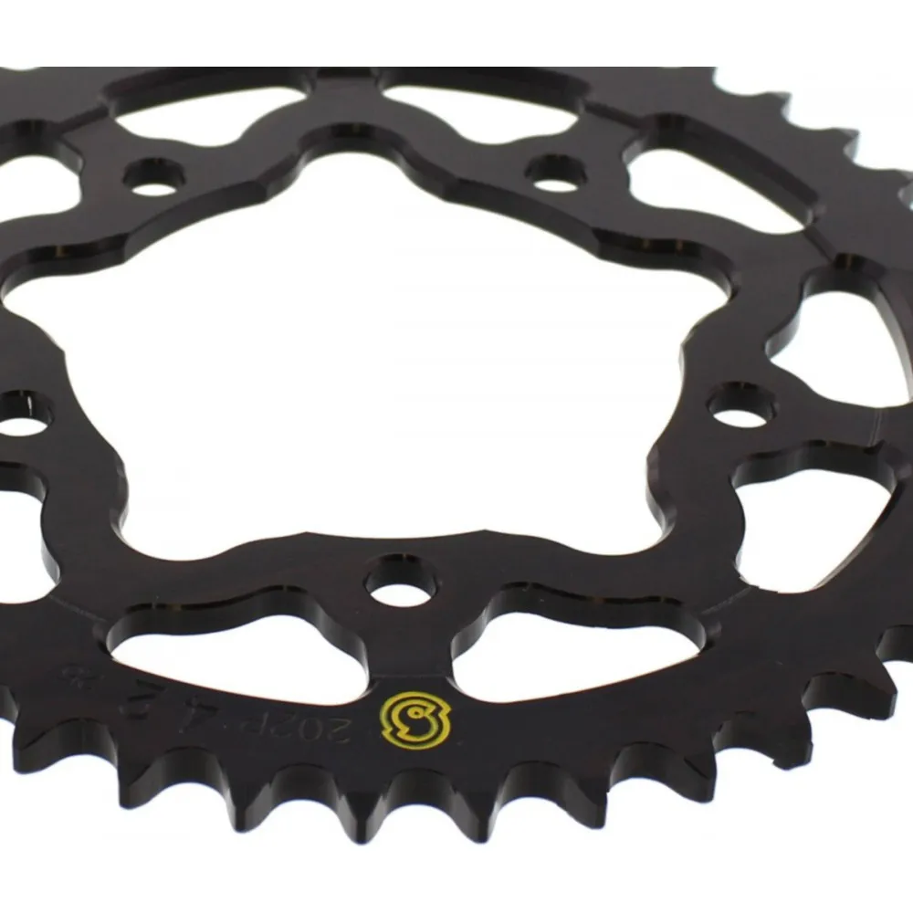 Alu-Kettenrad 42Z Teilung 525 schwarz_1