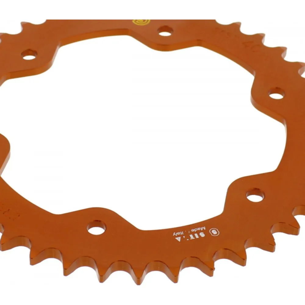 Alu-Kettenrad 40Z Teilung 525 orange 205T_52540C_1