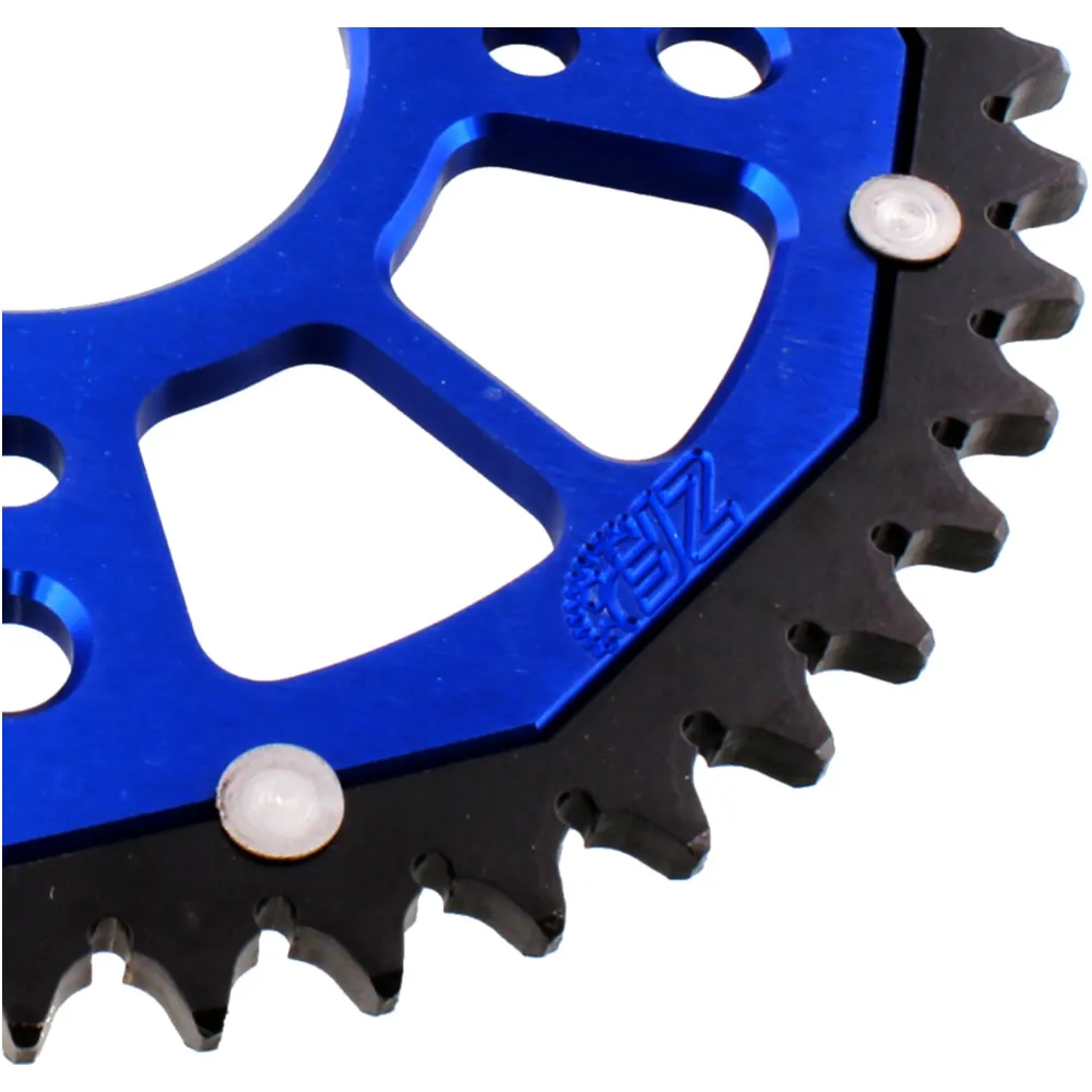 Rear sprocket dual 45 tooth pitch 428 blue ZF inner diameter 05