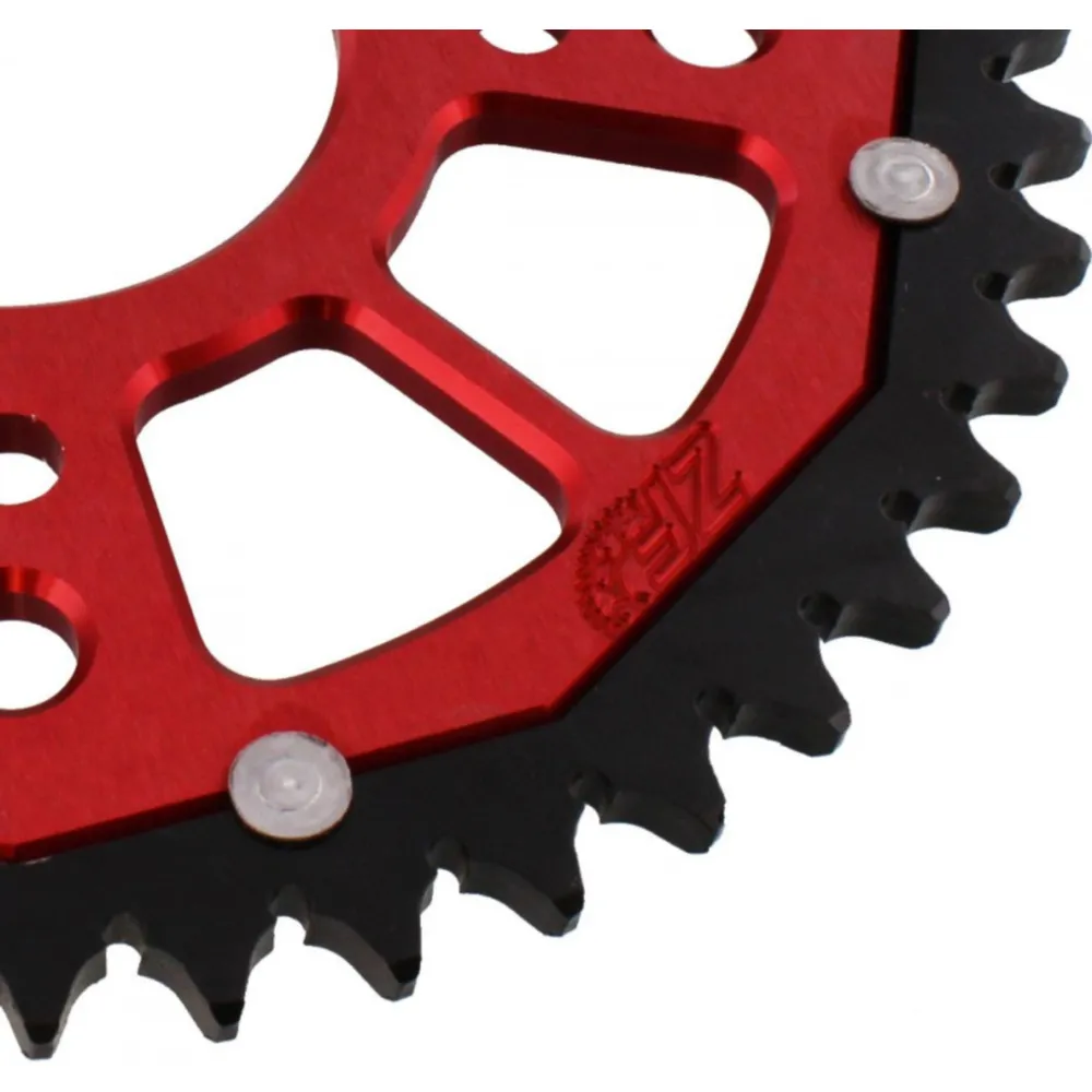 Kettenrad Dual 45Z Teilung 428 rot_1