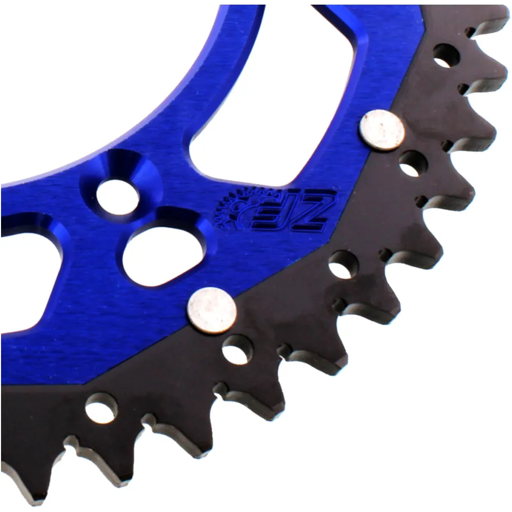 Kettenrad Dual 51Z Teilung 520 blau ZF Innendurchmesser 136 Loc