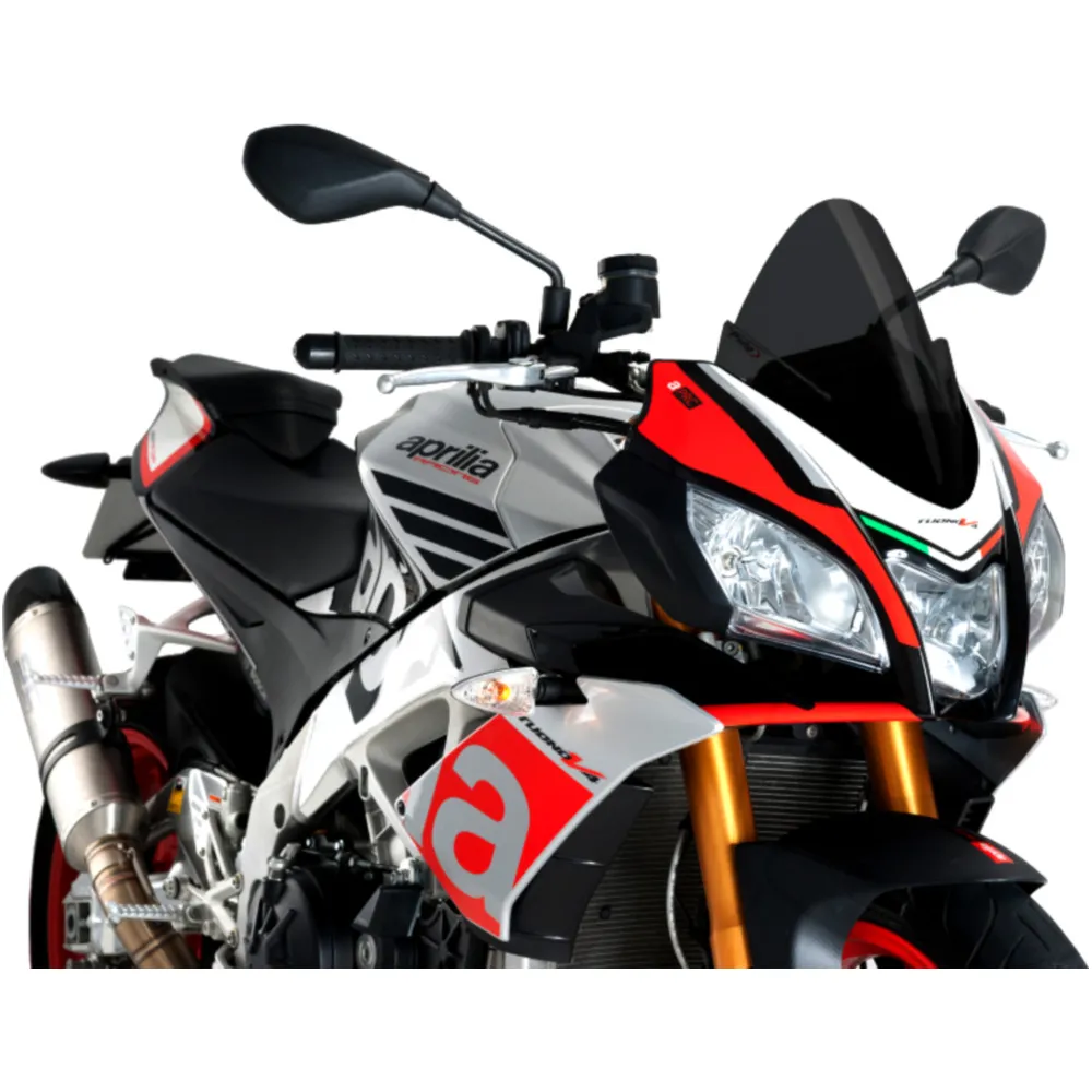 Braided steel brake hose kit 5 piece for: Aprilia Tuono_0