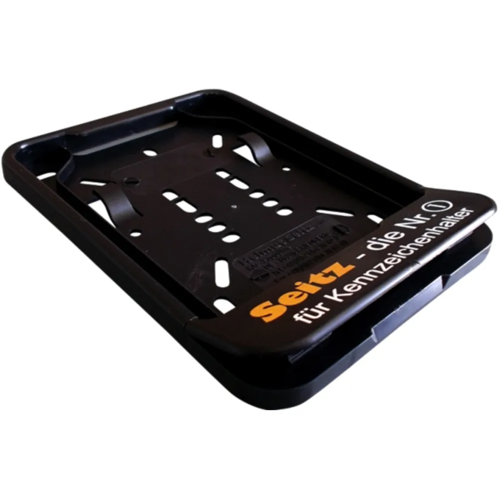 Number plate bracket click black 135X110 excl advertisments for