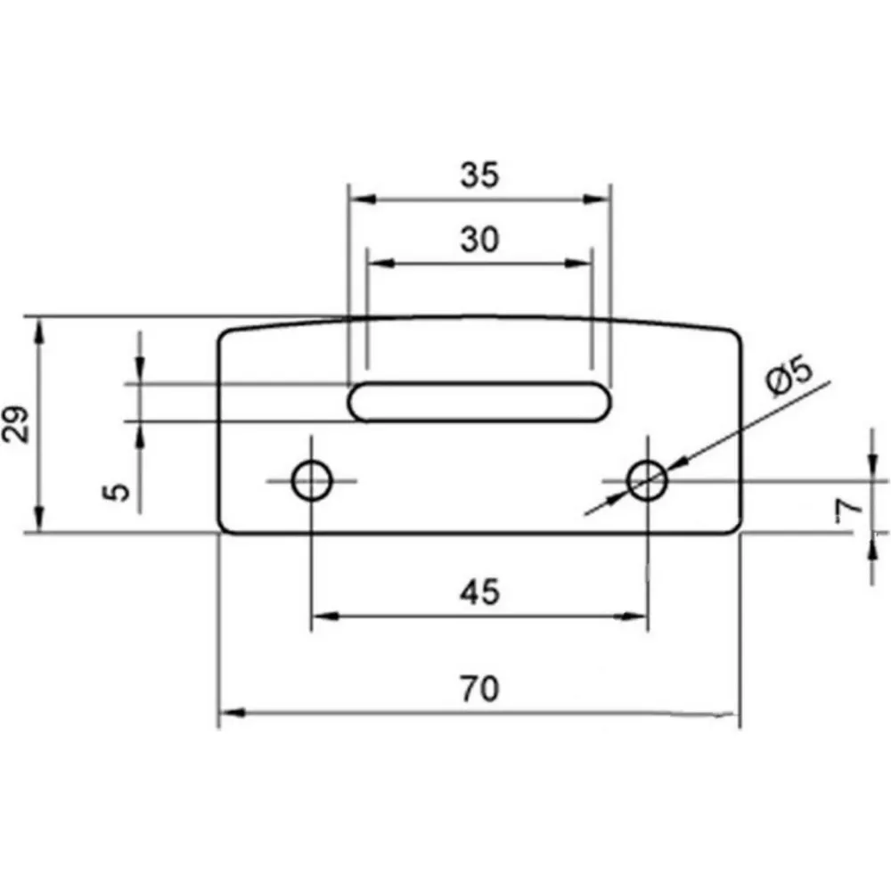 HALTEPLATTE alu_1