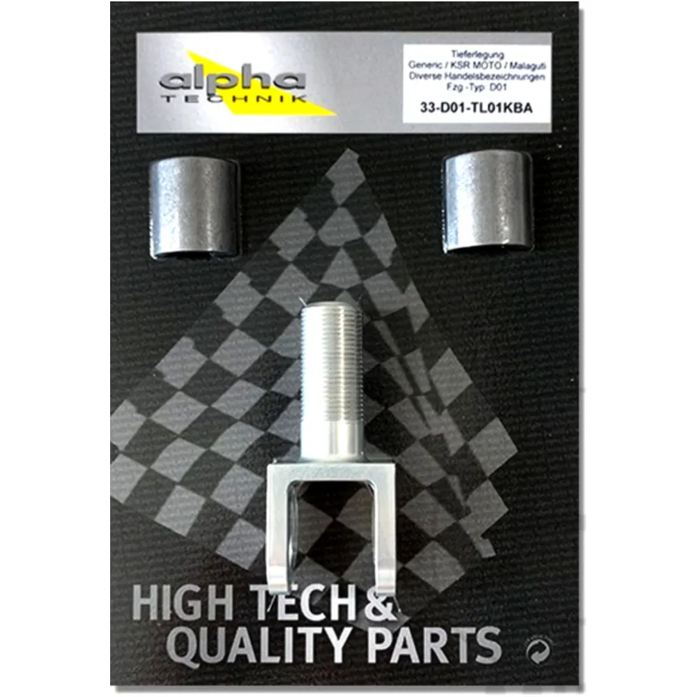 Rear lowering kit alpha technik for: KSR - Moto TR, Malaguti XS