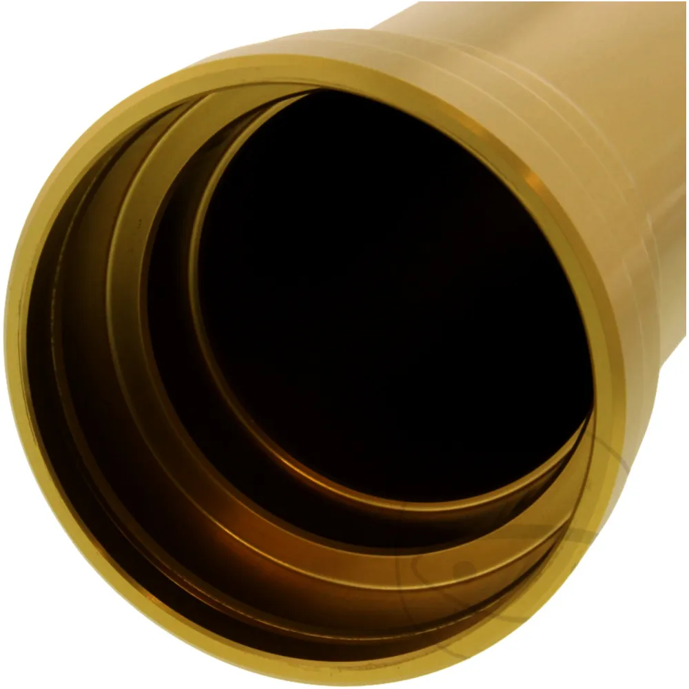 Aluminium Fork Leg Outer JMP Gold for Upside-Down Suspension_0
