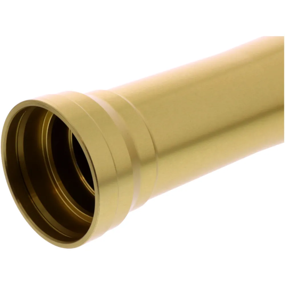 Fork leg outer aluminium JMP gold for: Kawasaki Ninja_0