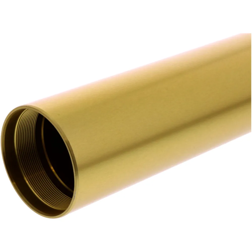 Fork leg outer aluminium JMP gold for: Kawasaki Ninja_1