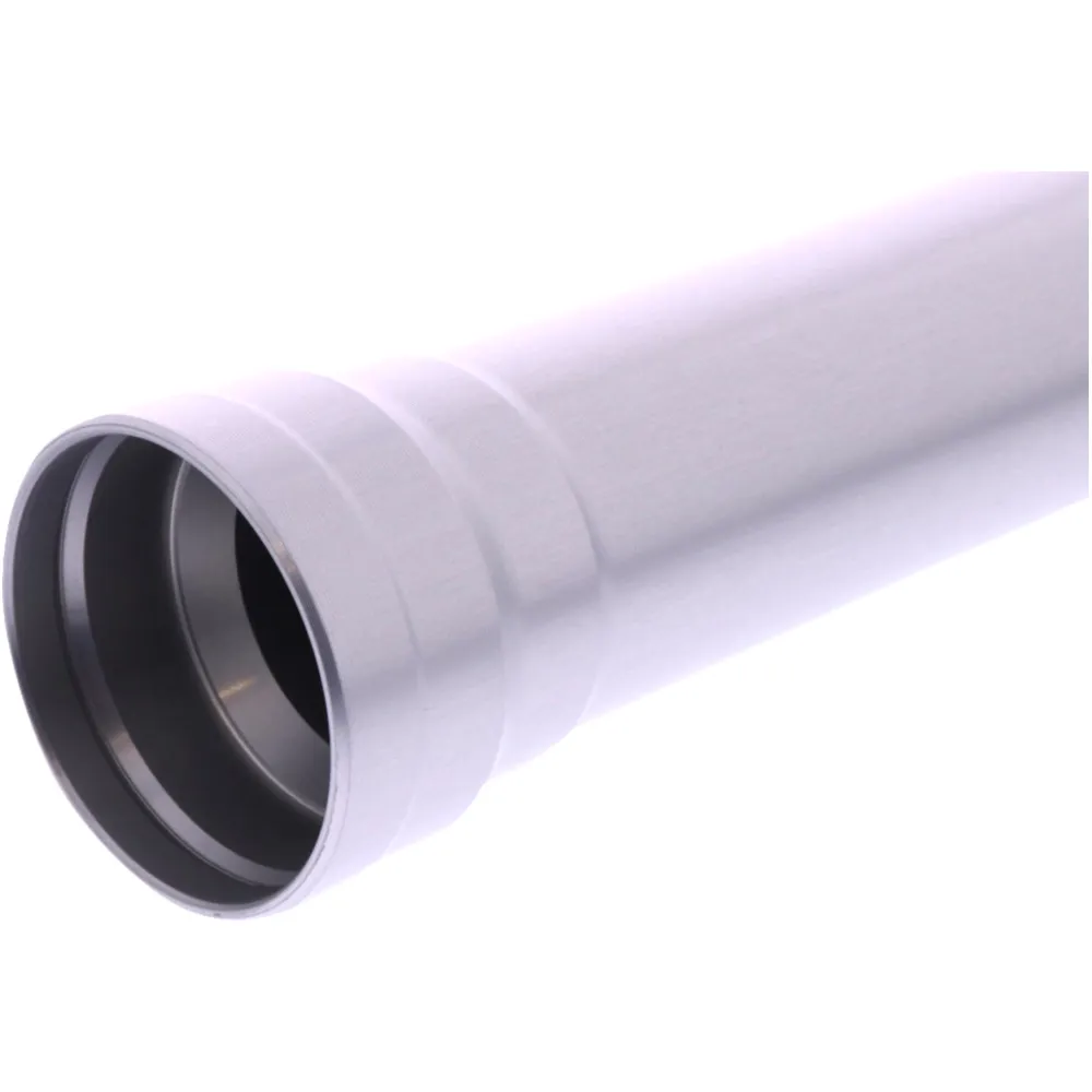 Fork leg outer aluminium JMP silver for: Triumph Street Triple