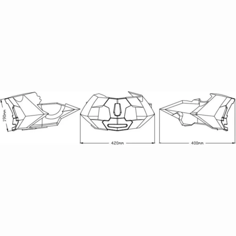 Front spoiler puig 9669J_2