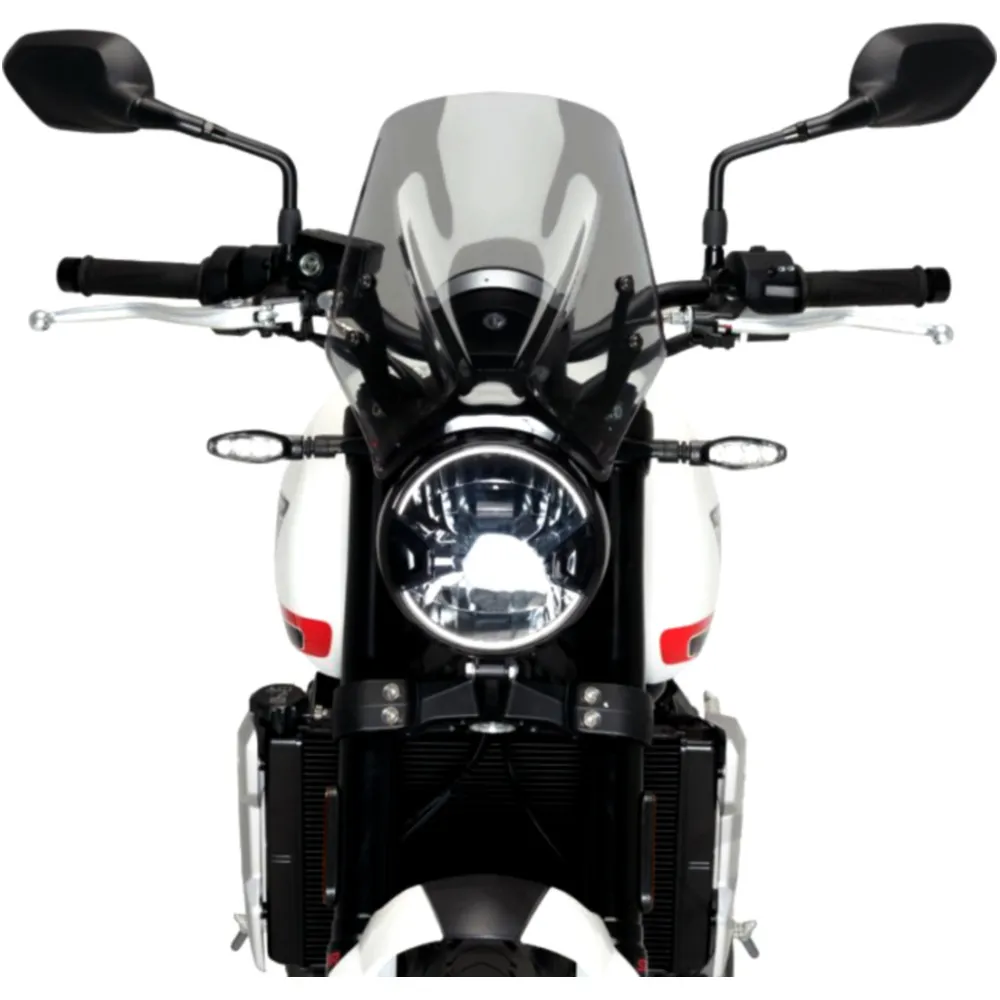 Sports screen new gen PUIG for naked bike smoke grey for: Trium