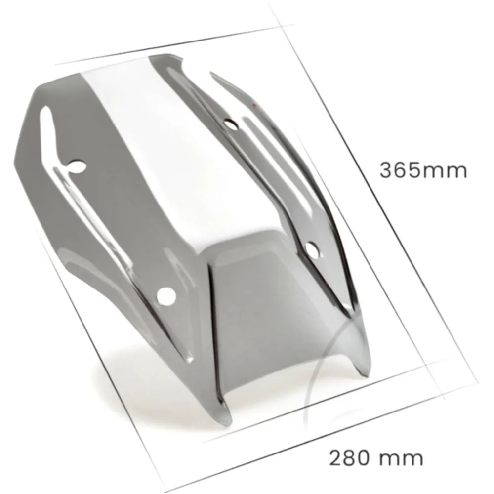 Sports screen PUIG smoke grey for: Aprilia Tuareg_1