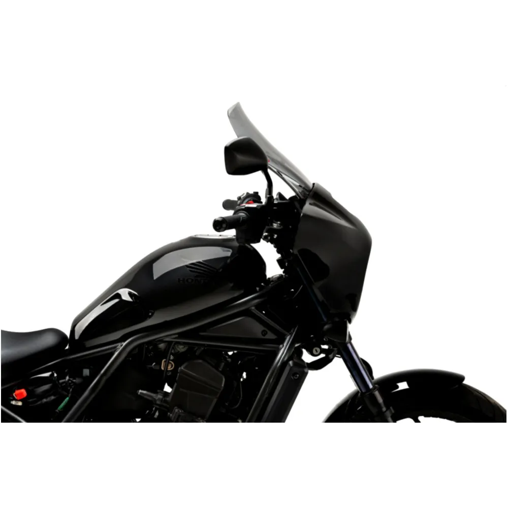 Screen high - road PUIG smoke grey for: Honda CMX_1