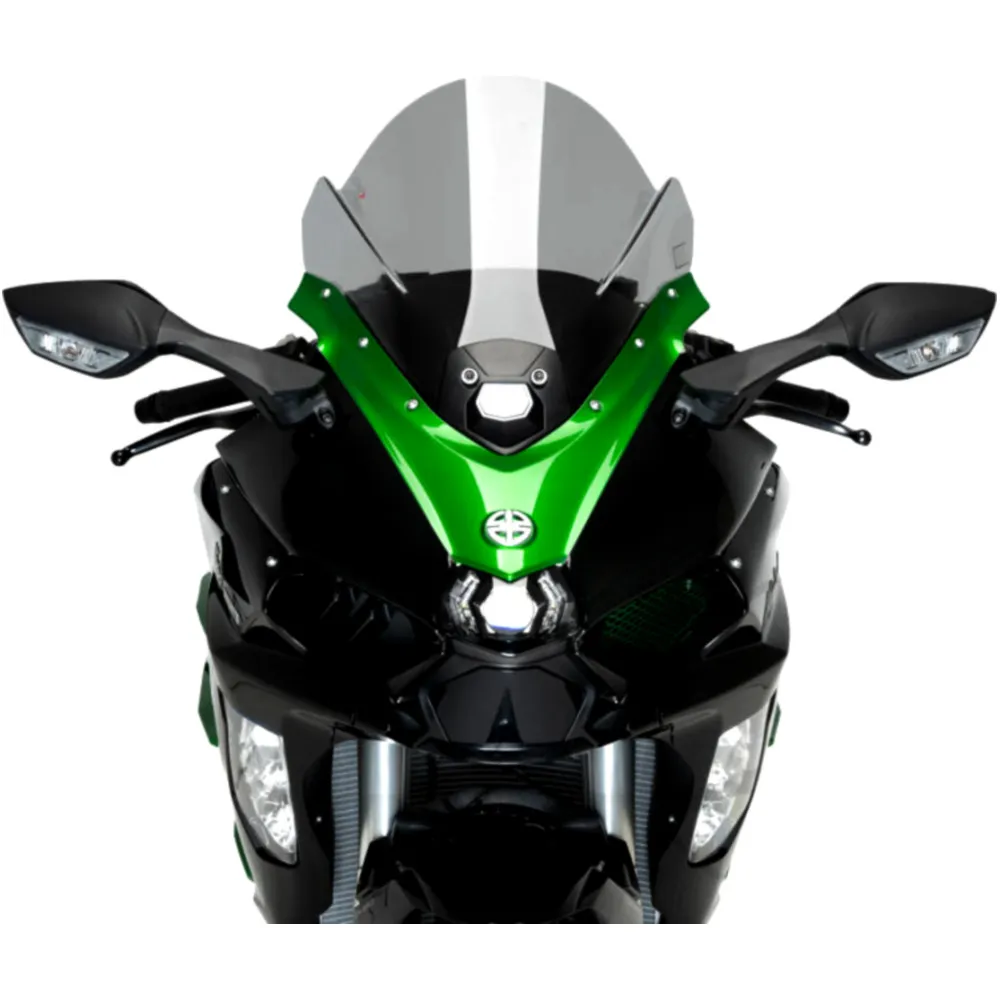 Scheibe Z - Racing Puig rauchgrau passend für: Kawasaki Ninja_0