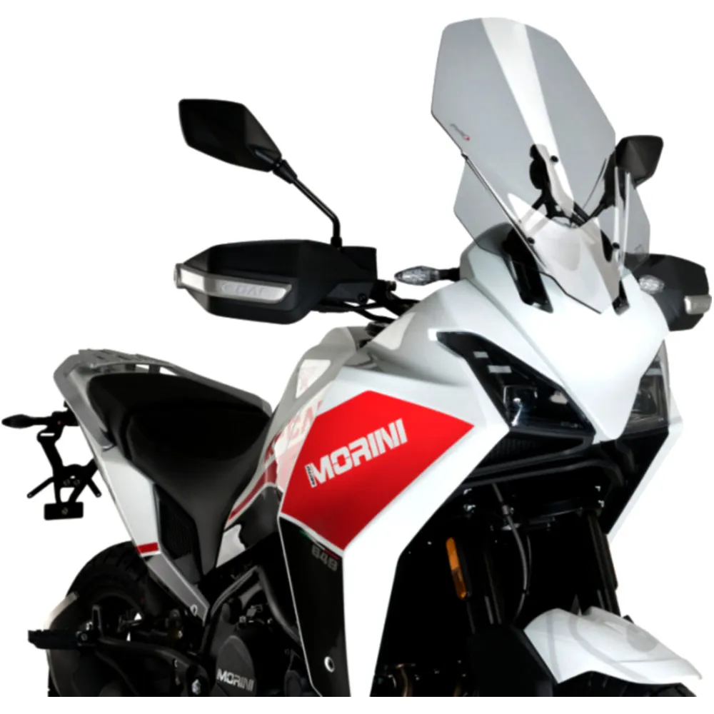 Touring screen PUIG smoke grey for: Moto Morini X - Cape_0