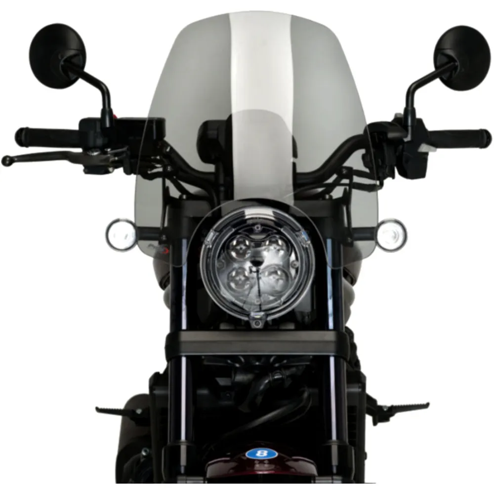 Touring screen new gen PUIG smoke grey for: Honda CMX_0