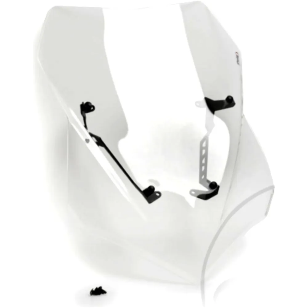 Touring screen PUIG transparent for: Ducati Multistrada_0