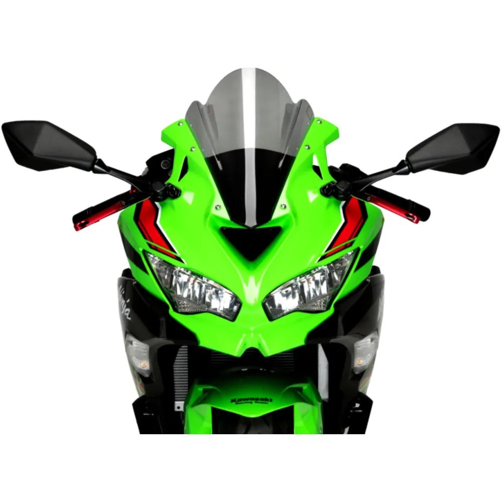 Screen z - racing PUIG smoke grey for: Kawasaki ZX - 4RR_0