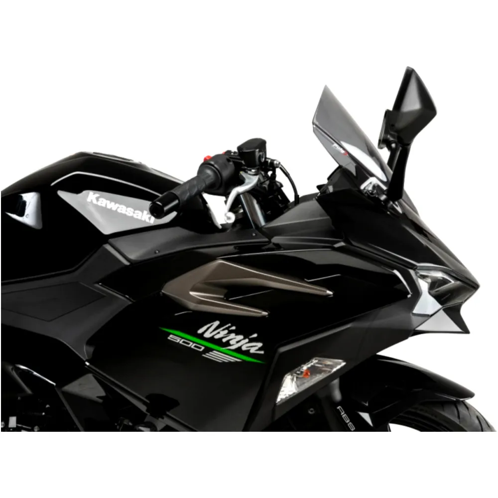 Screen z - racing PUIG smoke grey for: Kawasaki Ninja 7742924_1