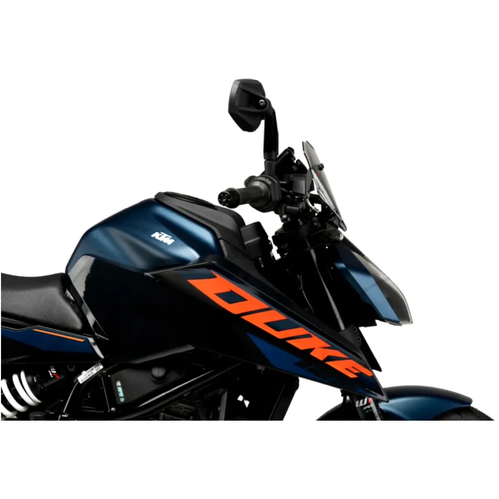 Sportscheibe New Generation Puig rauchgrau passend für: KTM Duk