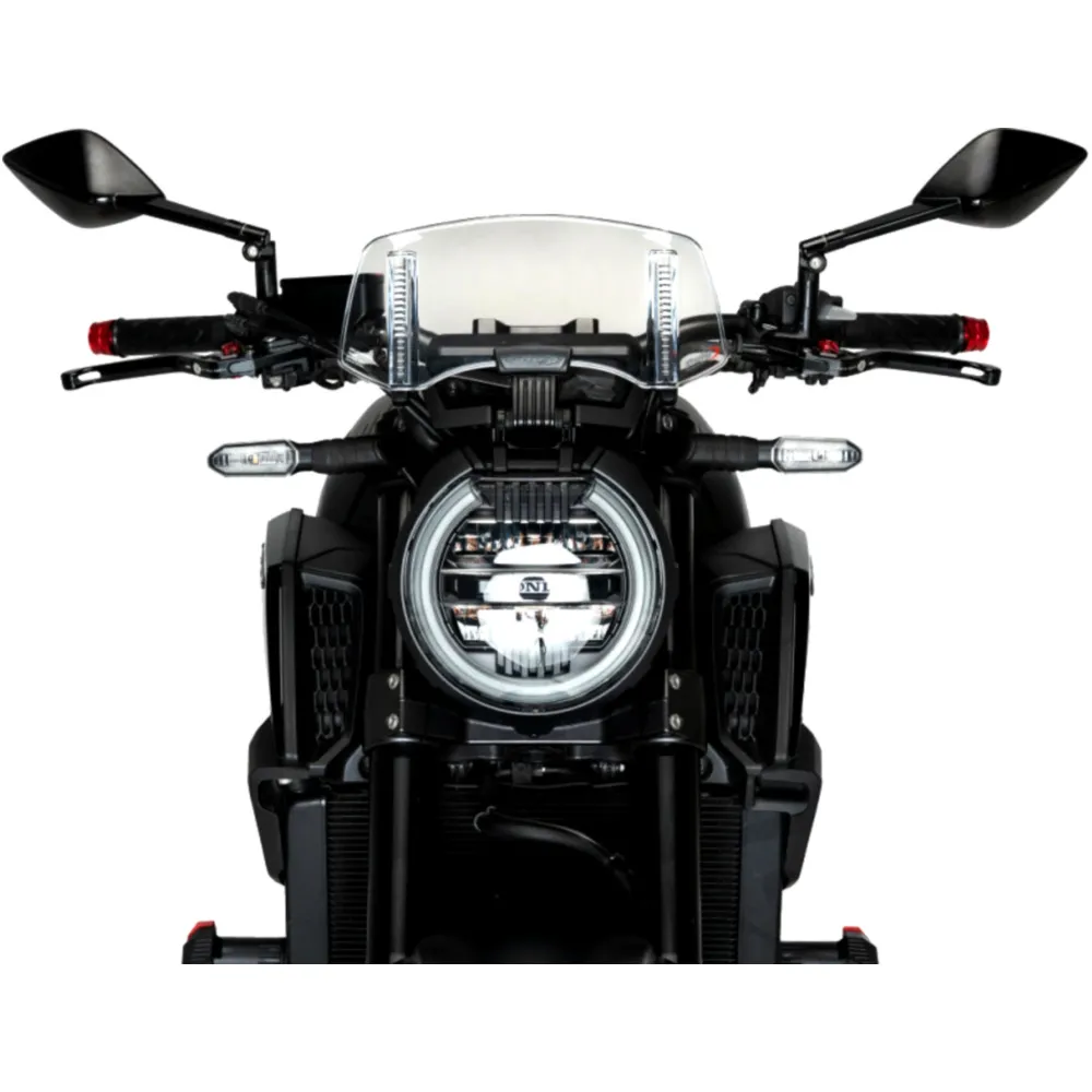 Spoiler screen versatile PUIG smoke grey for: Honda CB_0