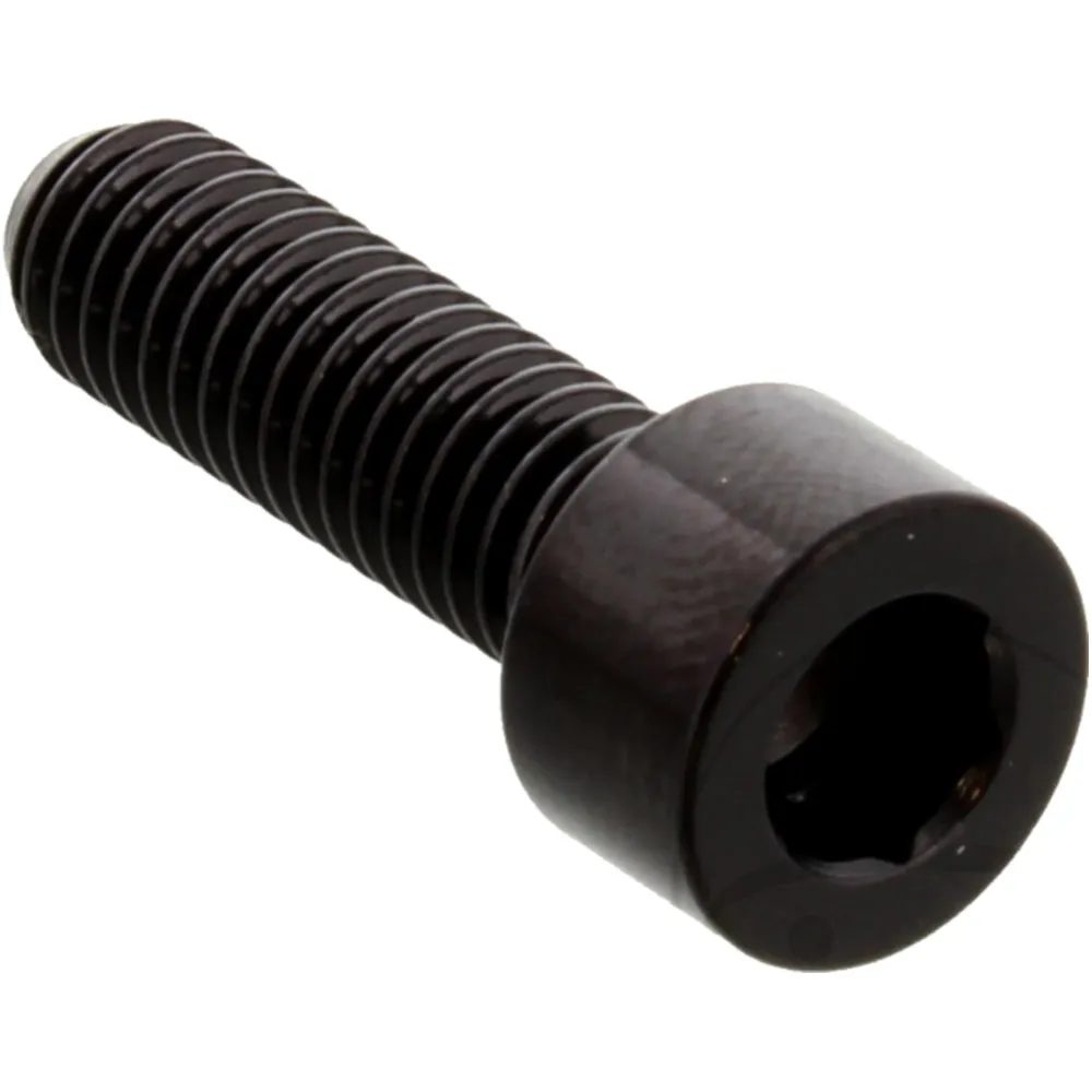 HEX SOCKET CAP SCREW M6X1MM 20MM STAINLESS STEEL A4 BLACK for M