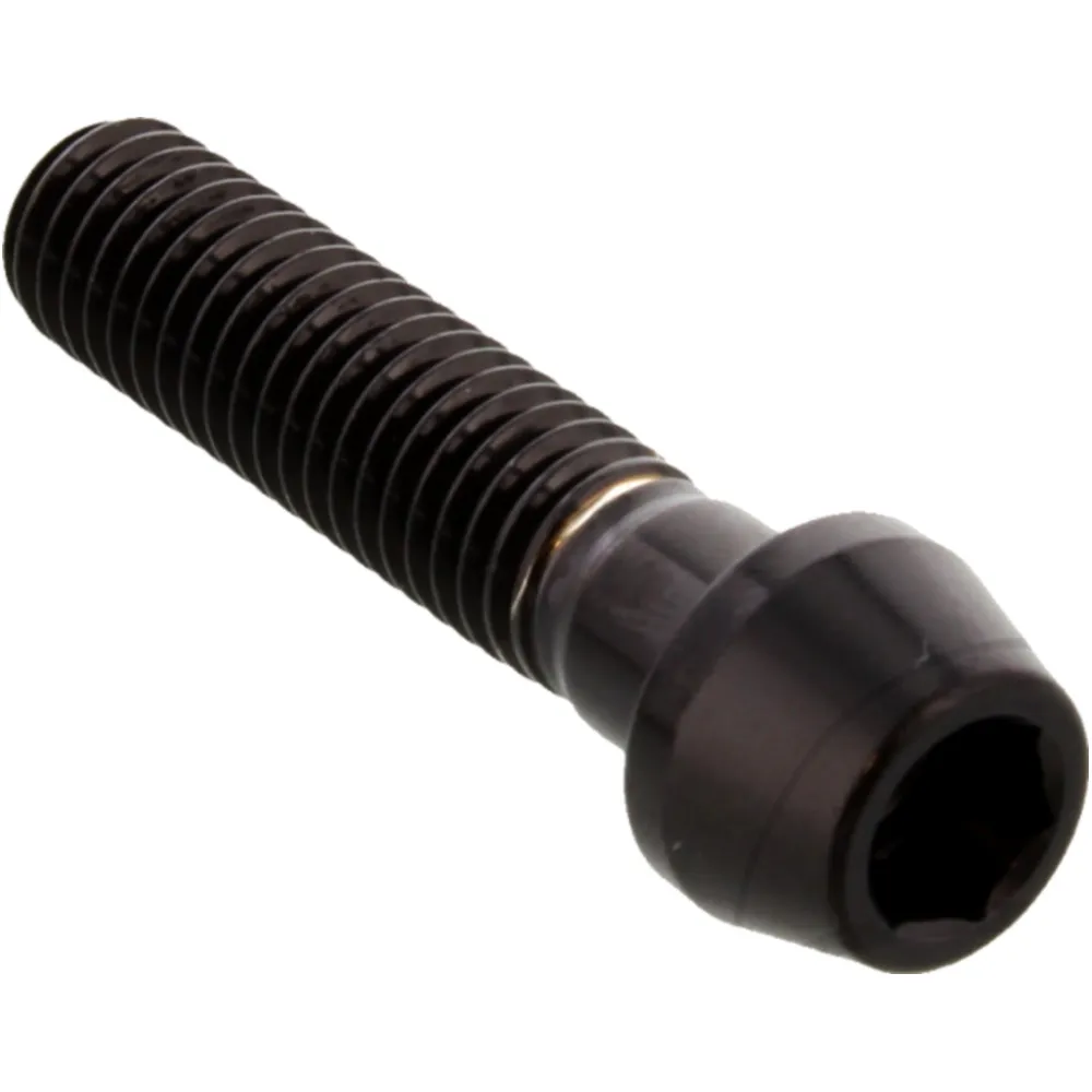 Cone Head Bolt M8x1.25mm 35mm Stainless Steel A4 Black_0