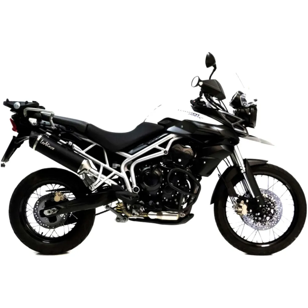 Exhaust lv - one nero slip on evo2 for: Triumph Tiger_0