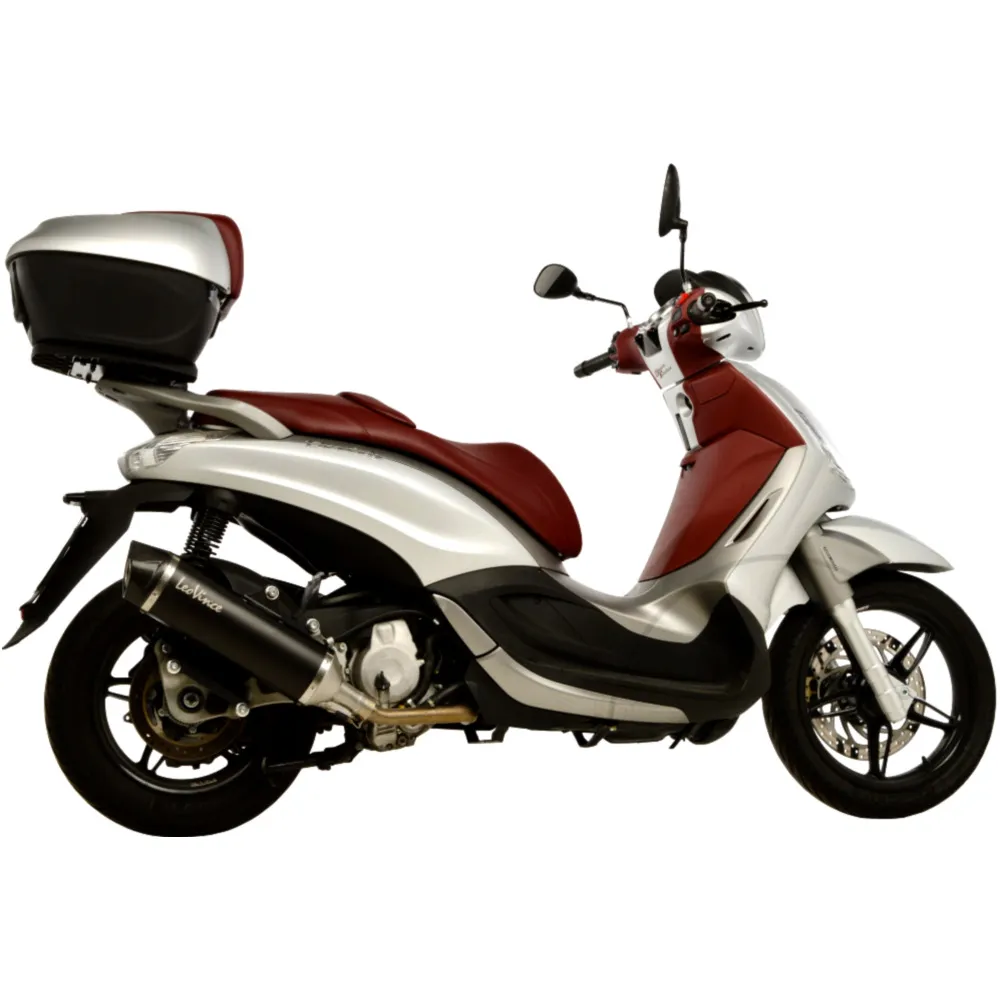 Schalldämpfer Lv One Nero Slip On passend für: Piaggio Beverly_1