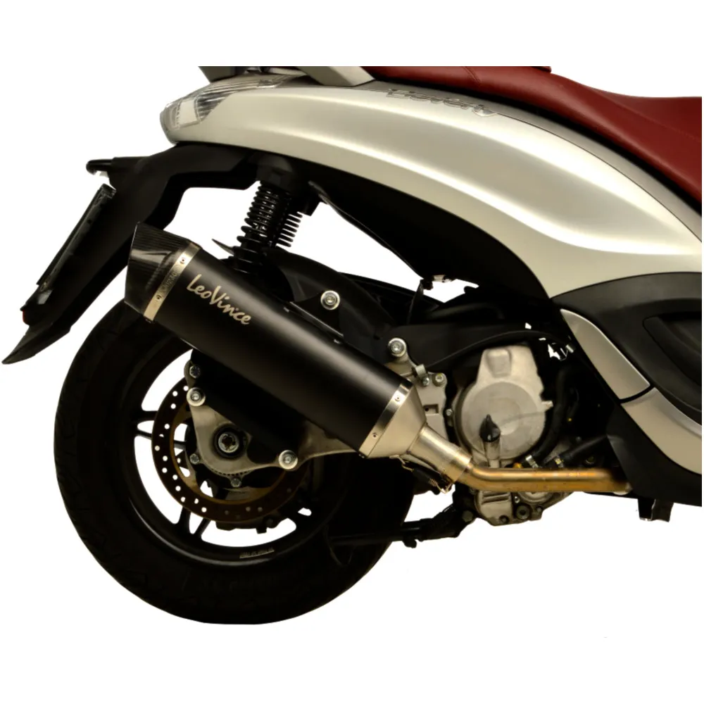 Schalldämpfer Lv One Nero Slip On passend für: Piaggio Beverly_2